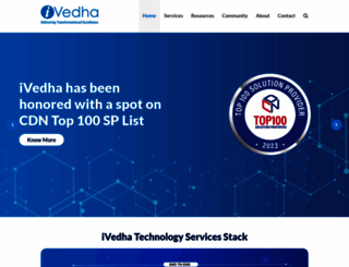 ivedha.com screenshot