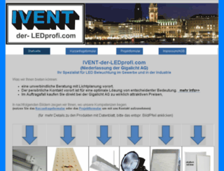 ivent-der-ledprofi.com screenshot