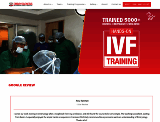 ivftrainingindia.com screenshot