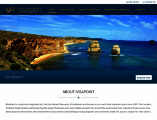 ivisapoint.com.au screenshot