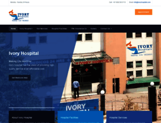 ivoryhospitals.com screenshot