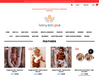 ivoryoctopus.com.au screenshot