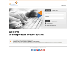 ivouchers.itpreneurs.com screenshot