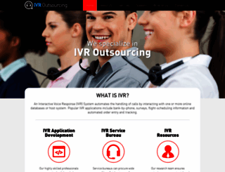 ivr-outsourcing.com screenshot