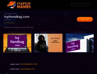 ivyhandbag.com screenshot
