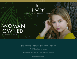 ivyhandmade.com screenshot