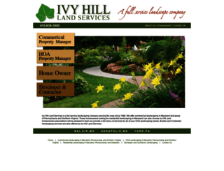 ivyhilllandservices.com screenshot