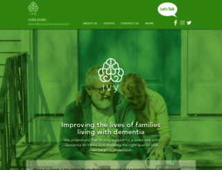 ivyhouse-dementiacare.com screenshot
