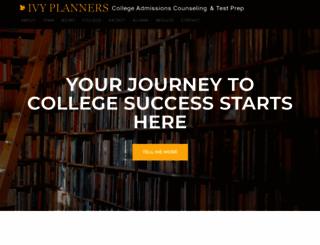 ivyplanners.com screenshot