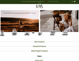 ivys.com.au screenshot