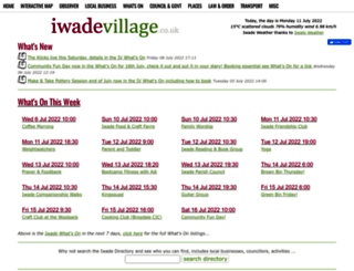 iwadevillage.co.uk screenshot