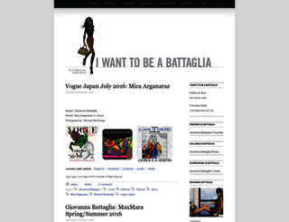 iwanttobeabattaglia.com screenshot