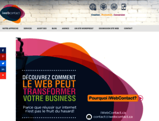 iwebcontact.ca screenshot