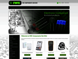 iwecomponents.com screenshot
