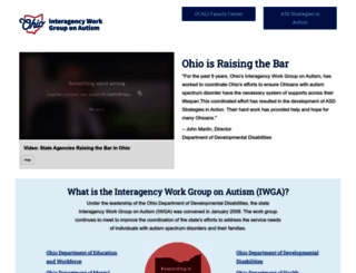 iwg-autism.org screenshot