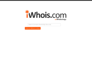 iwhois.com screenshot