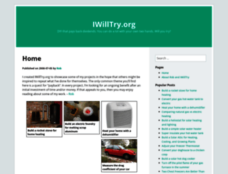 iwilltry.org screenshot