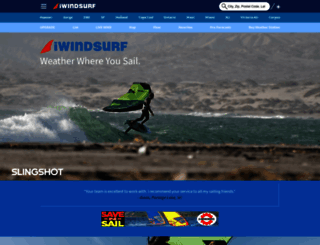 iwindsurf.com screenshot