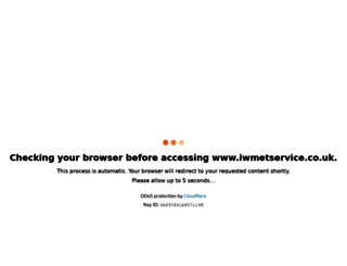 iwmetservice.co.uk screenshot