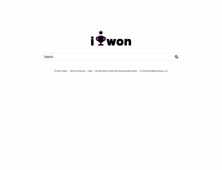 iwon.com screenshot