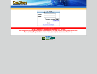 iwv.capsure.com screenshot