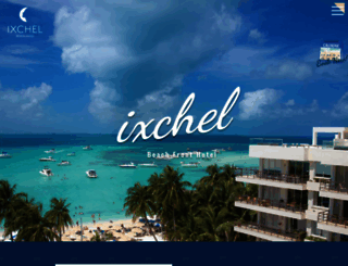 ixchelbeachhotel.com screenshot