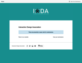 ixda.submittable.com screenshot
