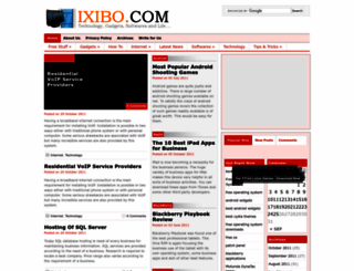 ixibo.com screenshot