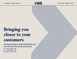 ixis.co.uk screenshot