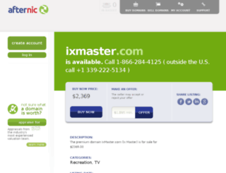 ixmaster.com screenshot