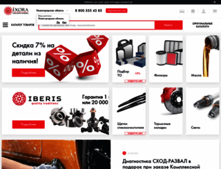ixora-auto.ru screenshot