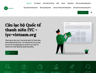 iyc-vietnam.org screenshot