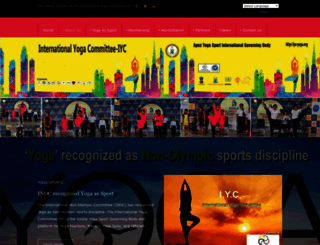iyc-yoga.org screenshot