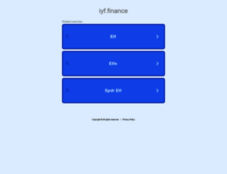 iyf.finance screenshot