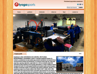 iyogasports.com screenshot