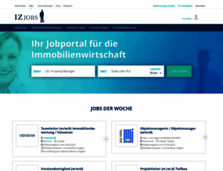 iz-jobs.de screenshot