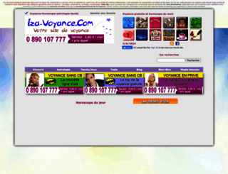 iza-voyance.com screenshot