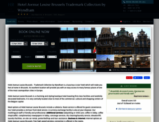 izan-avenue-louise.hotel-rez.com screenshot