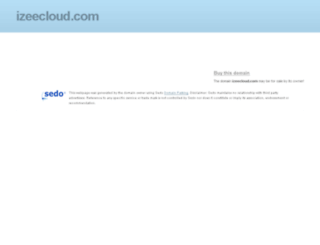 izeecloud.com screenshot