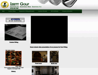 izettgolf.com screenshot