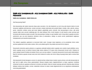 izmirailedanismani.com screenshot