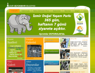 izmirdogalyasamparki.org.tr screenshot