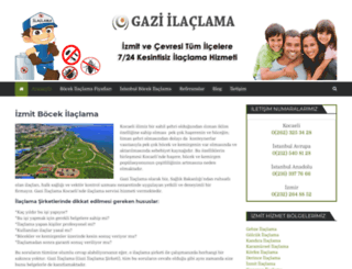 izmitilaclama.com screenshot