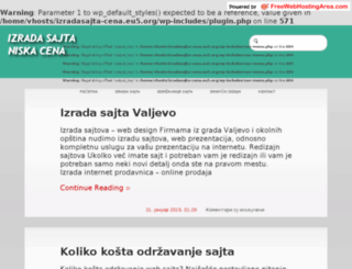 izradasajta-cena.eu5.org screenshot