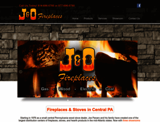 j-ofireplaces.com screenshot