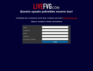 j2j.livefvg.com screenshot