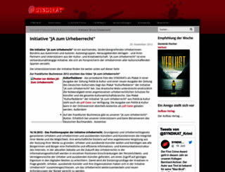 ja-zum-urheberrecht.de screenshot