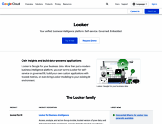 ja.looker.com screenshot