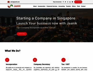 jaanik.com screenshot