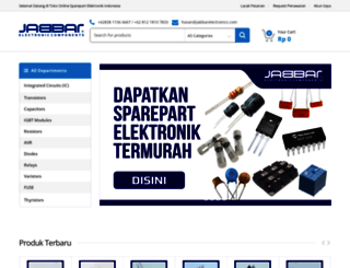jabbarelectronics.com screenshot